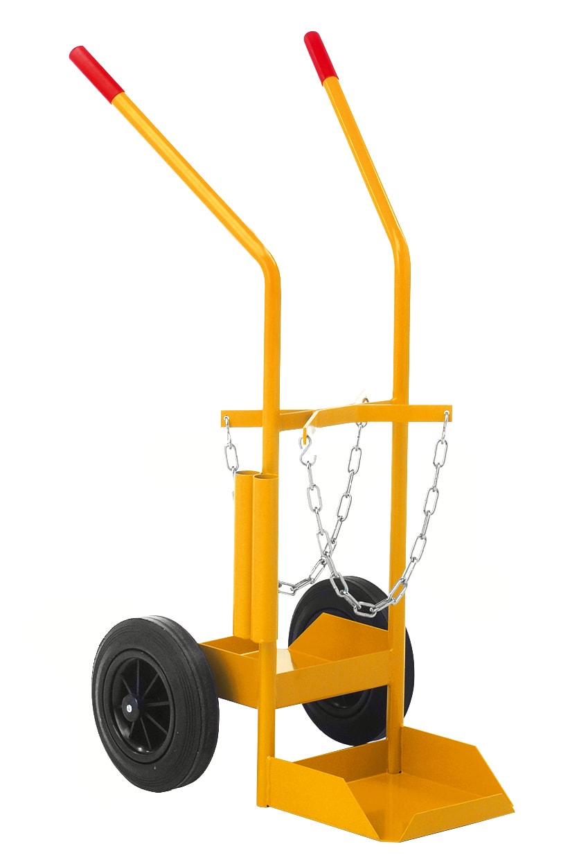Kongamek gul Gasflaskevogn KM145845