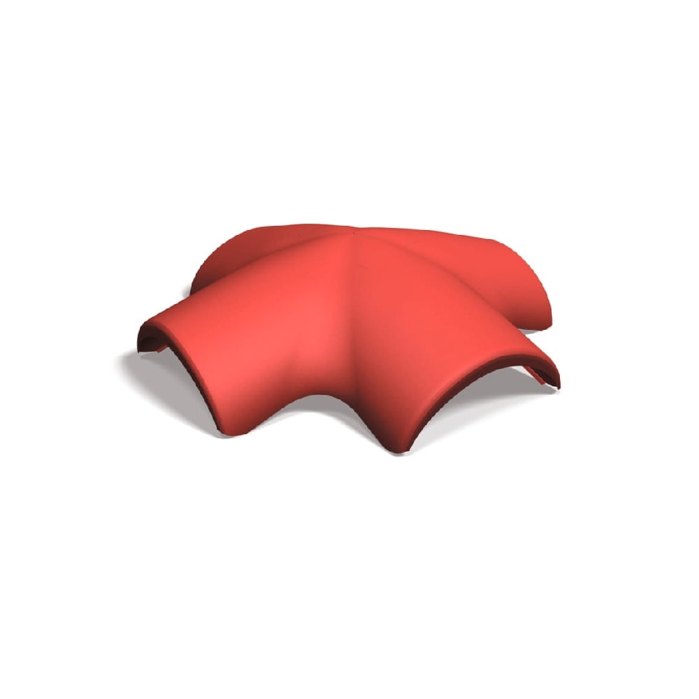 Benders Exklusiv Candor 1K teglrød X-rygning