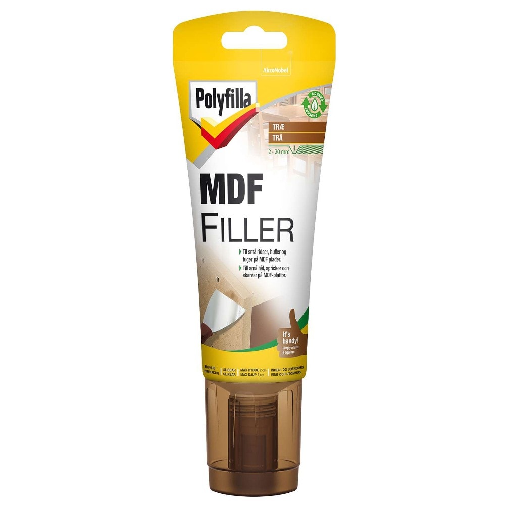 Polyfilla MDF Filler fleksibel træfiller 330 g