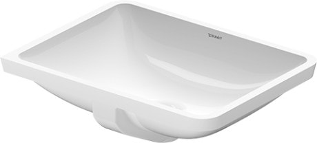Duravit Starck 3 håndvask med overløb til underlimn. 490 mm