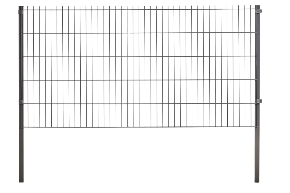Superroof panelhegn i antracit dobbelt 2 x 1 m