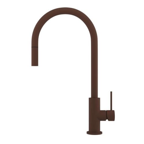 Primy Steel Accent Rust køkkenarmatur i mat brun