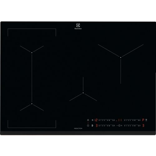 Electrolux 600 Bridge induktionskogeplade facetslebet 70 cm HOB750MF