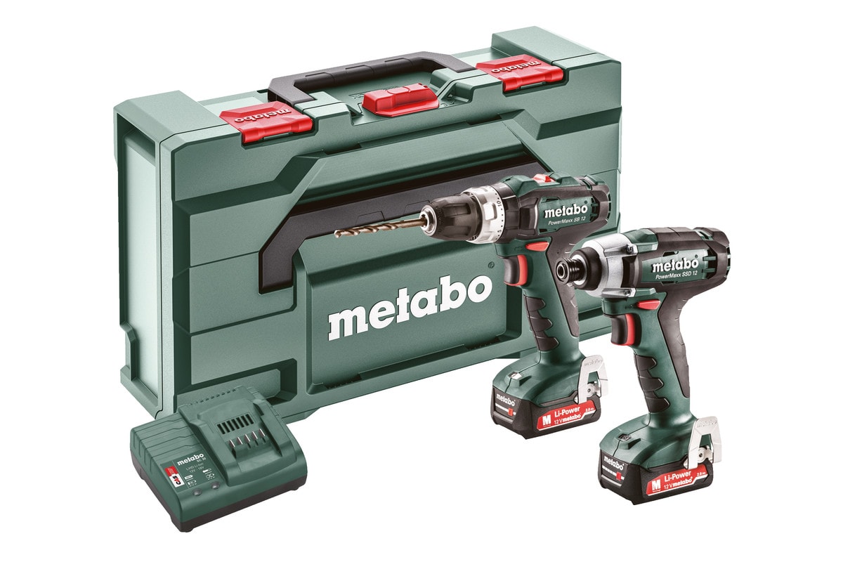 Metabo værktøjpakke Combo Set 2.7.2 12 V