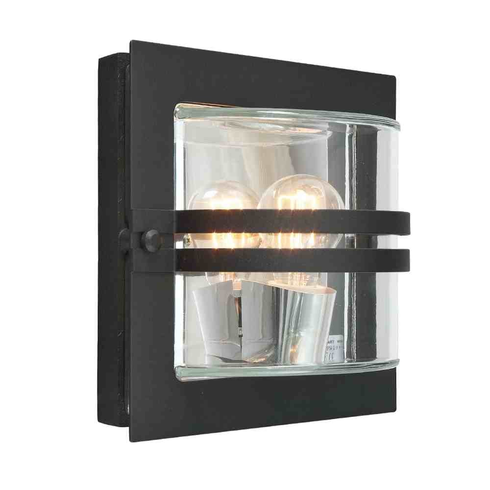 Norlys Bern væglampe stål E27 IP54