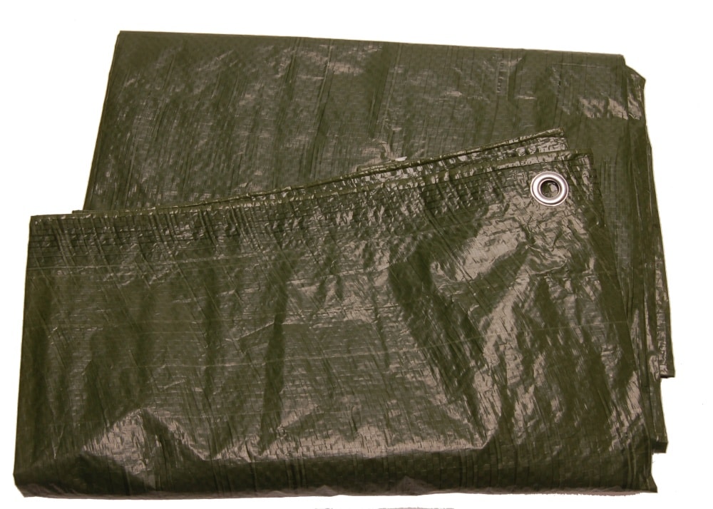 Home It® tarpaulin green 5.0 × 8.0 meters = 40.0 m2