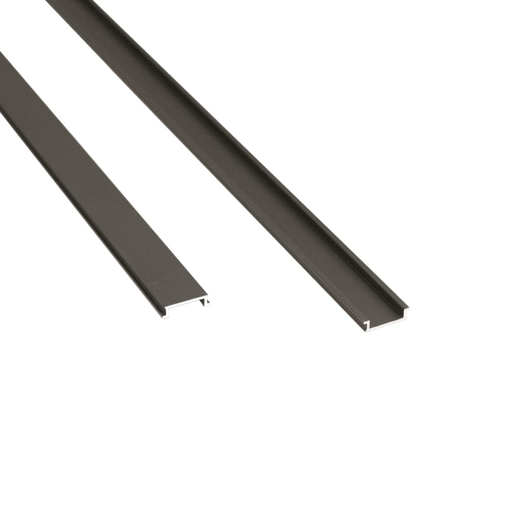 Hortus stolpeskinne aludesign antracit 2000 mm