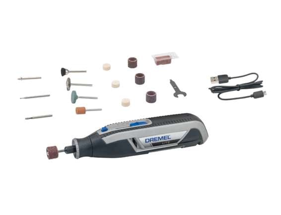 Dremel 7760-15 LITE multiværktøj 3,6V med 15 dele tilbehør