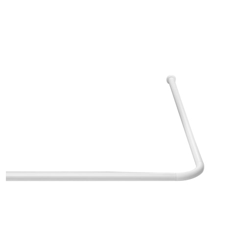 Ridder universal forhængsstang i hvid Ø20 mm