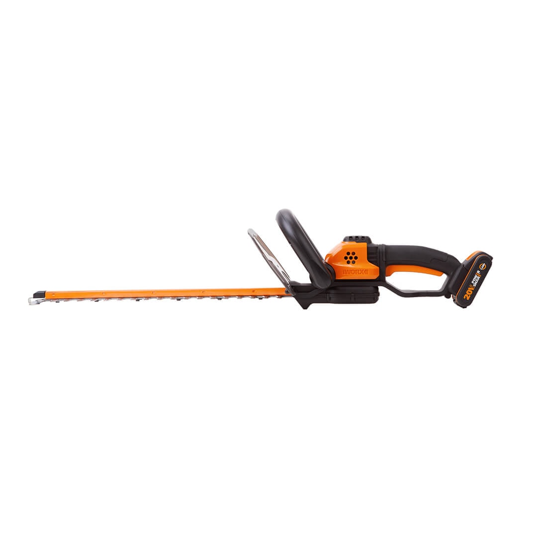 Worx WG261E hækkeklipper 46 cm med 2,0Ah batteri og lader