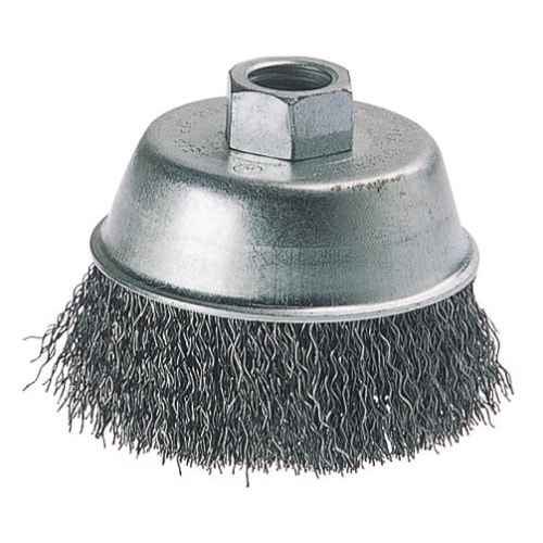 Wolfcraft kopbørste stål M14 gevind 60 mm