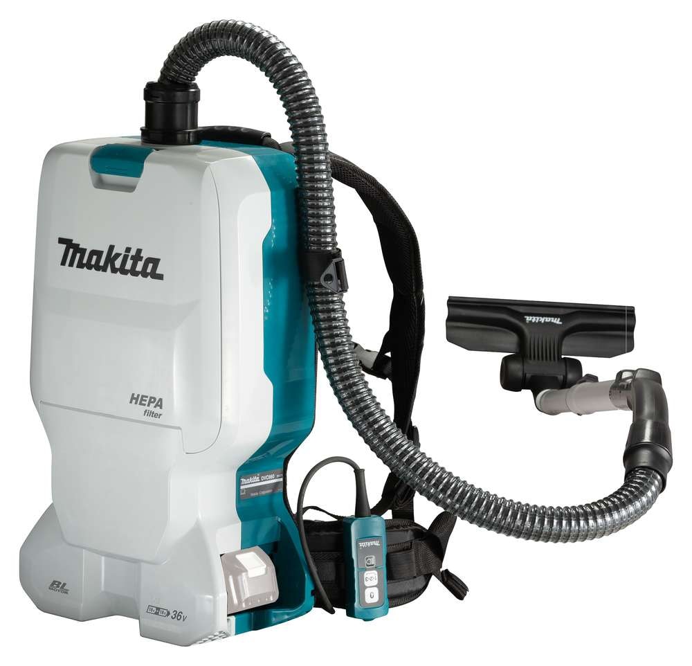 Makita Rygstøvsuger LXT® 18V X2, 110mbar, 6l