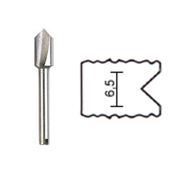 Proxxon v-notfræser 6,5 mm.Proxxon nr. 29032