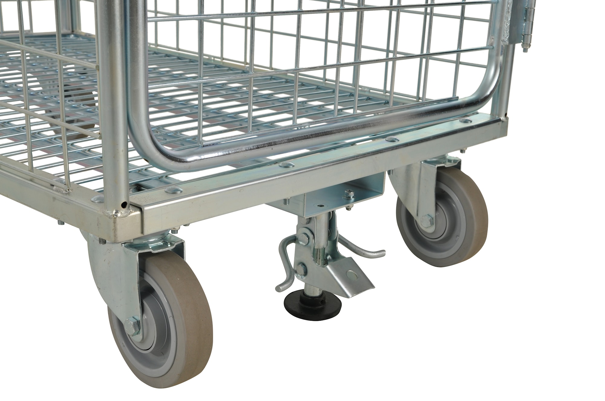 Kongamek elektrogalvaniseret Fodbremse KM6002