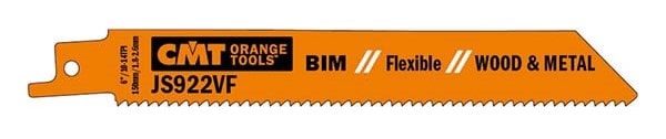 CMT JS922VF bajonetsavklinge 150 mm BIM Flex til træ og metal 5 stk.
