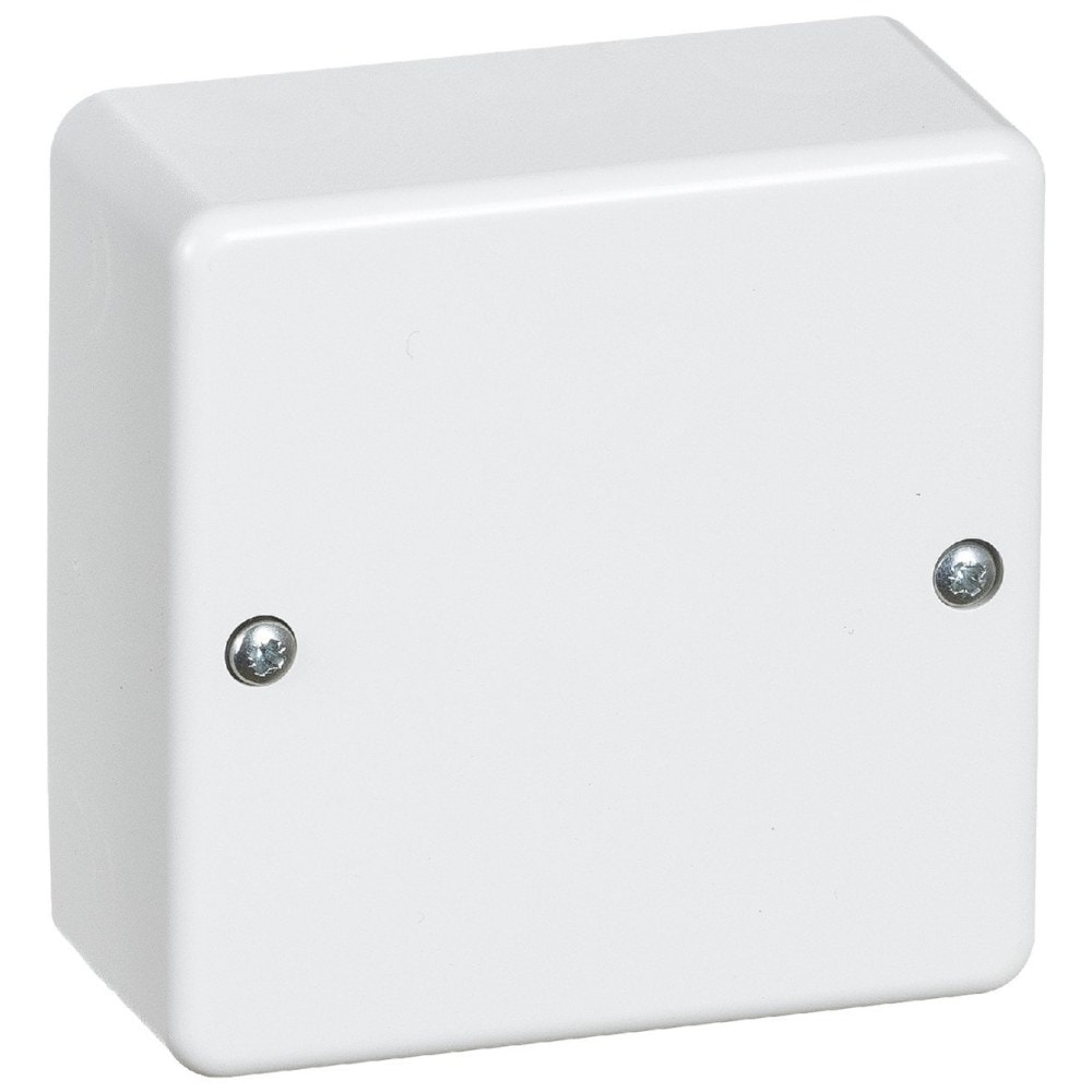 LK kabel- og rørdåse UNNI type U9 - R 2,5 mm2 hvid