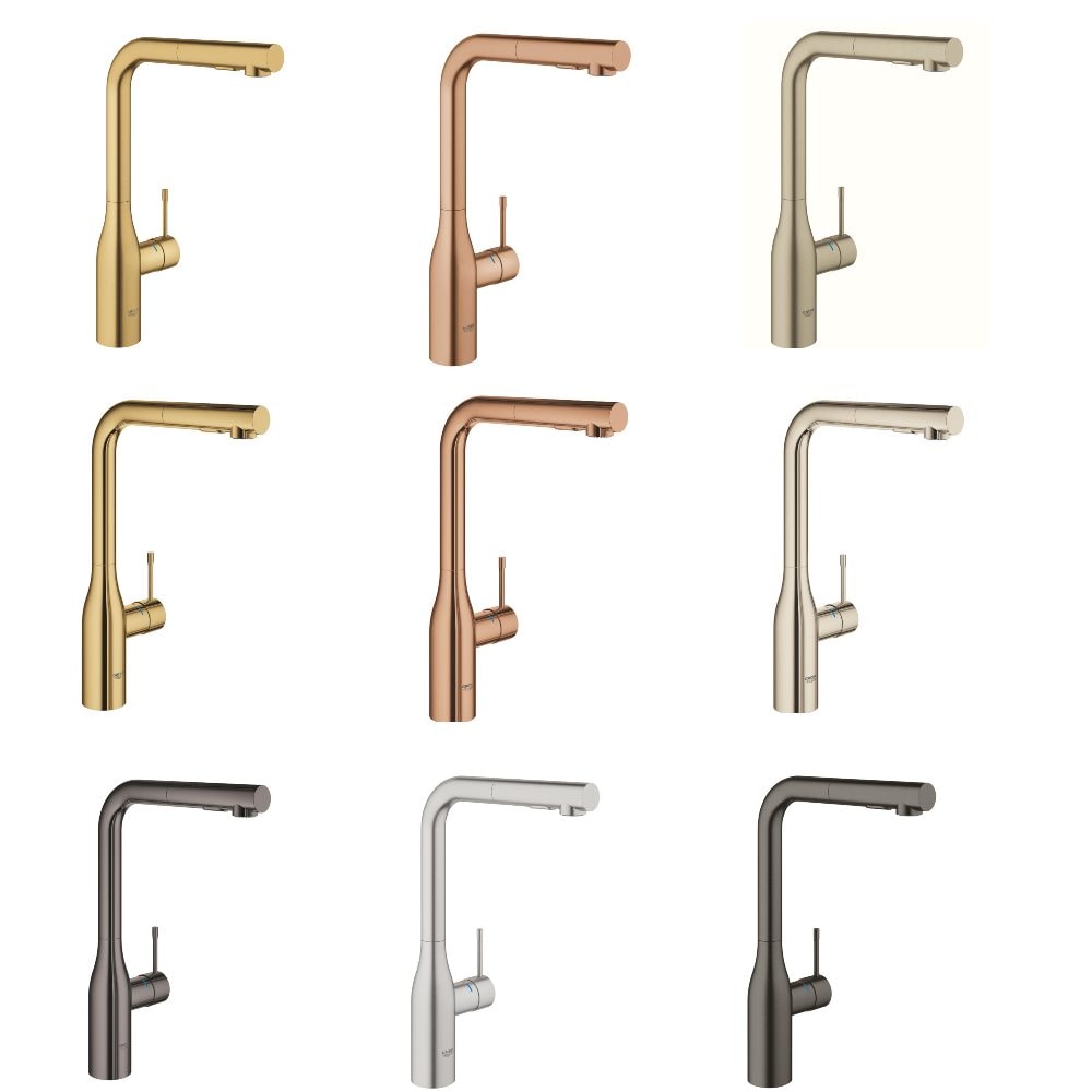 Grohe Essence New køkkenarmatur med L-tud og udtræk