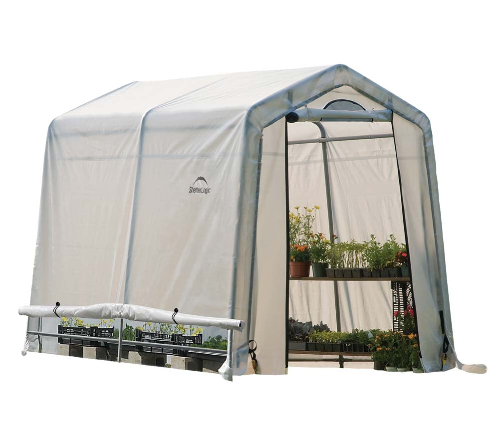 ShelterLogic Greenhouse drivhustelt med vindue 4,32 m2