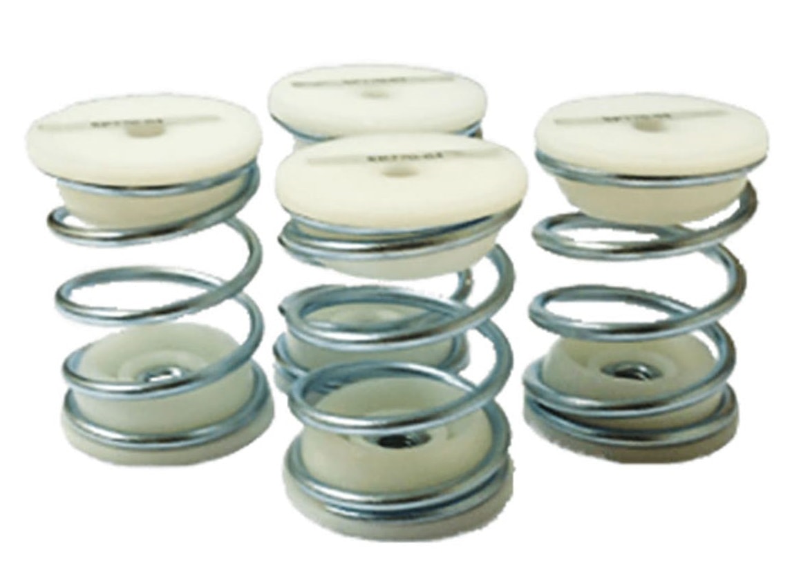 Vibrationsdæmpere i stål til varmepumper 55 x 47 mm