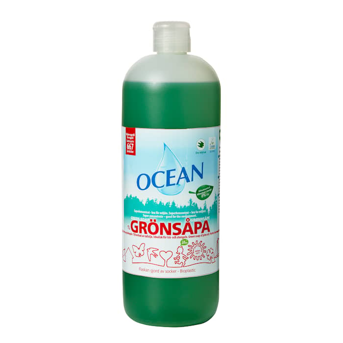 Grøn Sæbe Ocean 1 L
