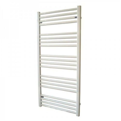 Kriss Space håndklædetørrer i hvid 1090 x 600 mm.Centermål 550 mm.