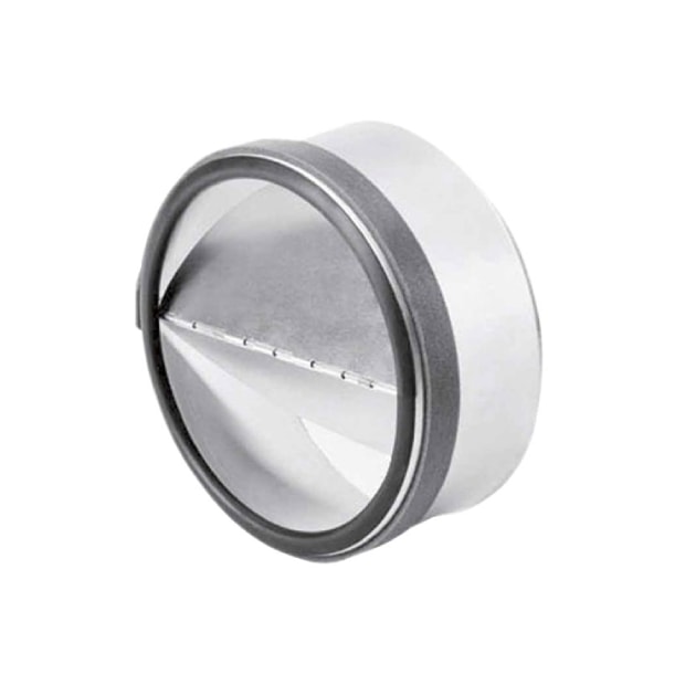 Modtryksspjæld metal med fjeder Ø150mm