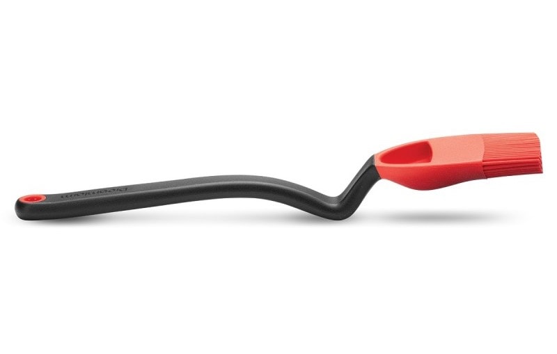 Dreamfarm Brizzle Red bagepensel med silikonebørste