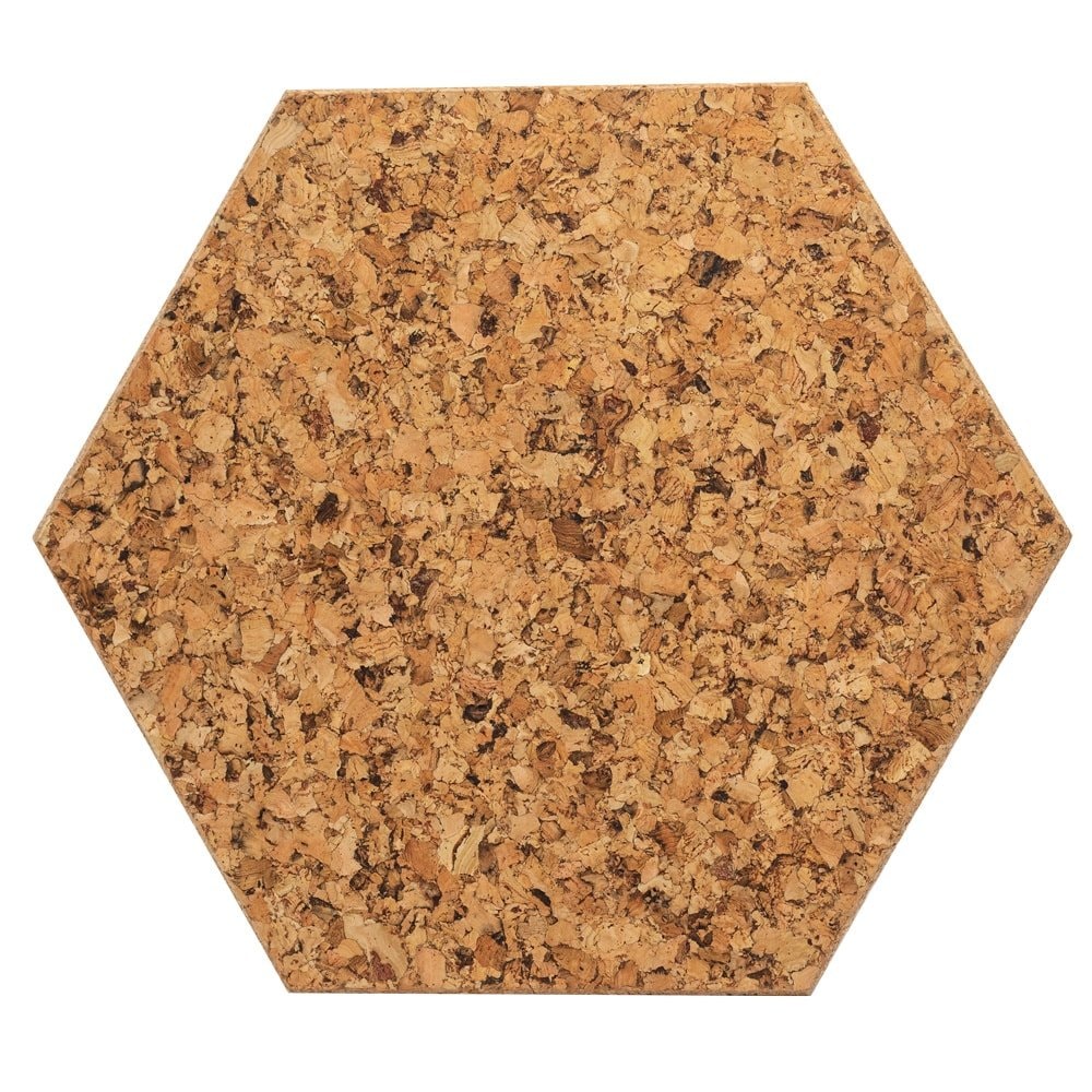 BMC kork sekskant akustik dark 7 x 300 x 300 6 stk.