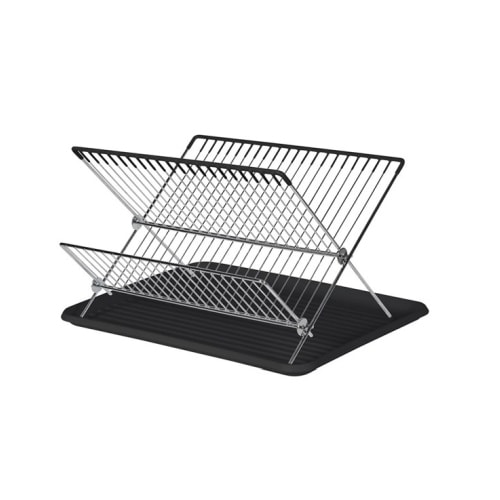 Day opvaskestativ i sort 32 x 43 x 23 cm