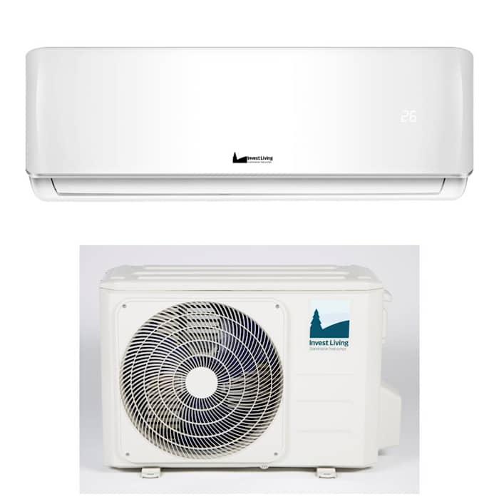 Invest Living luft-til-luft varmepumpe A+