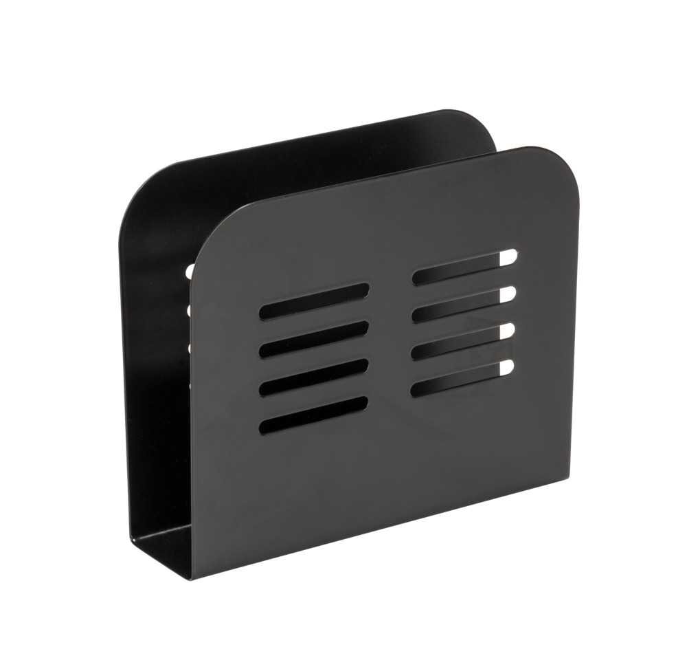 Wenko Black Outdoor Kitchen Baco servietholder 15 x 12,5 x 4 cm
