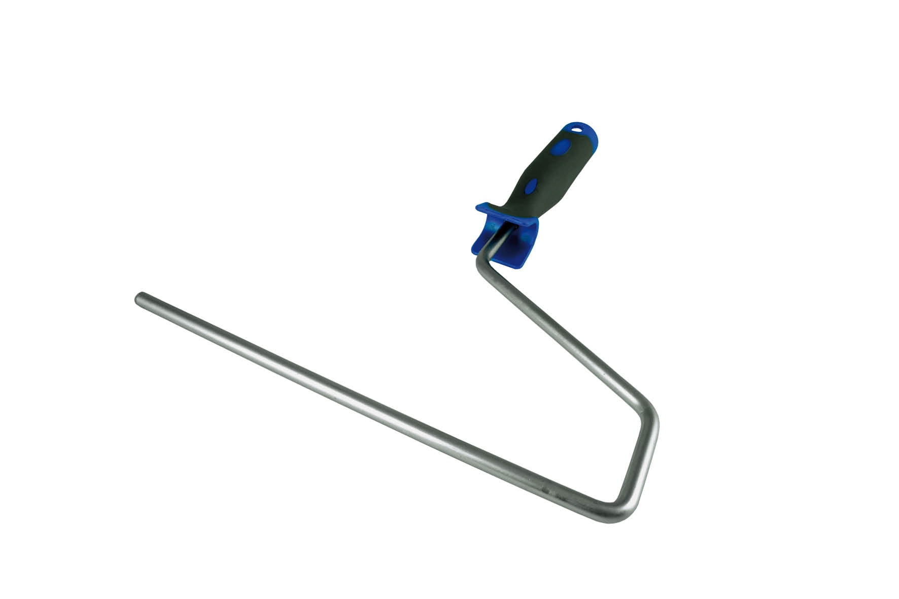 Rulleskaft blå med grib/2K Ø8 mm 25 cm