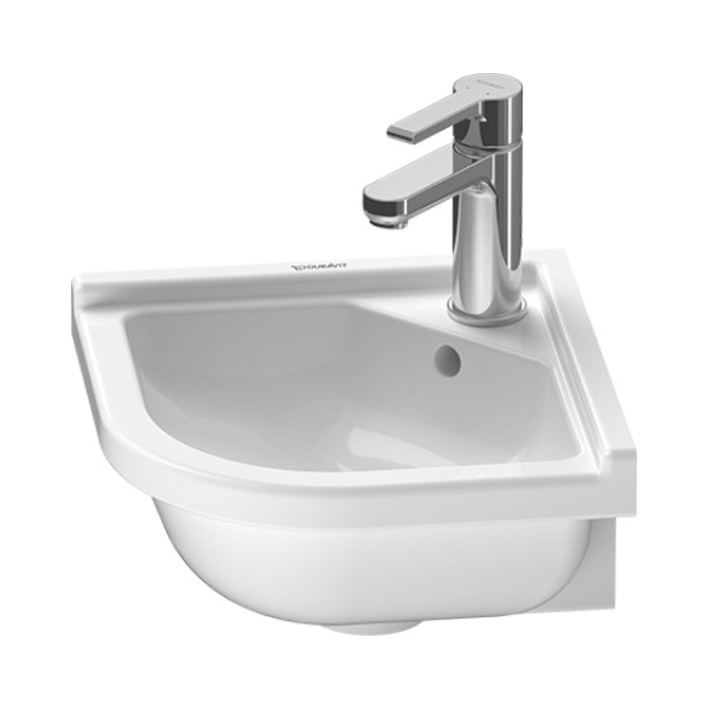Duravit Starck 3 vask til hjørne 43 x 38 cm