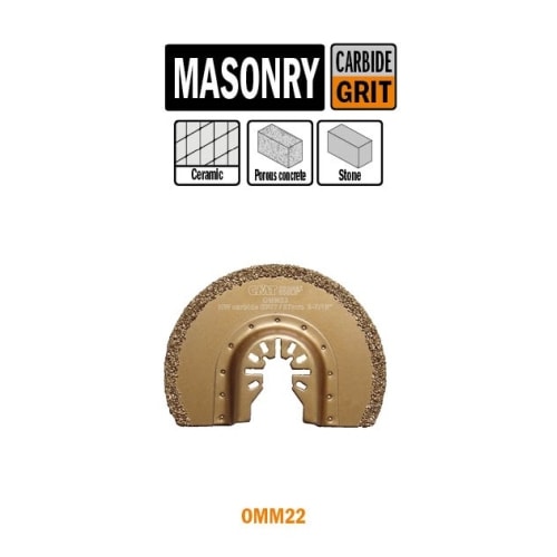 CMT Multicut HW klinge radial til murværk 87 mm