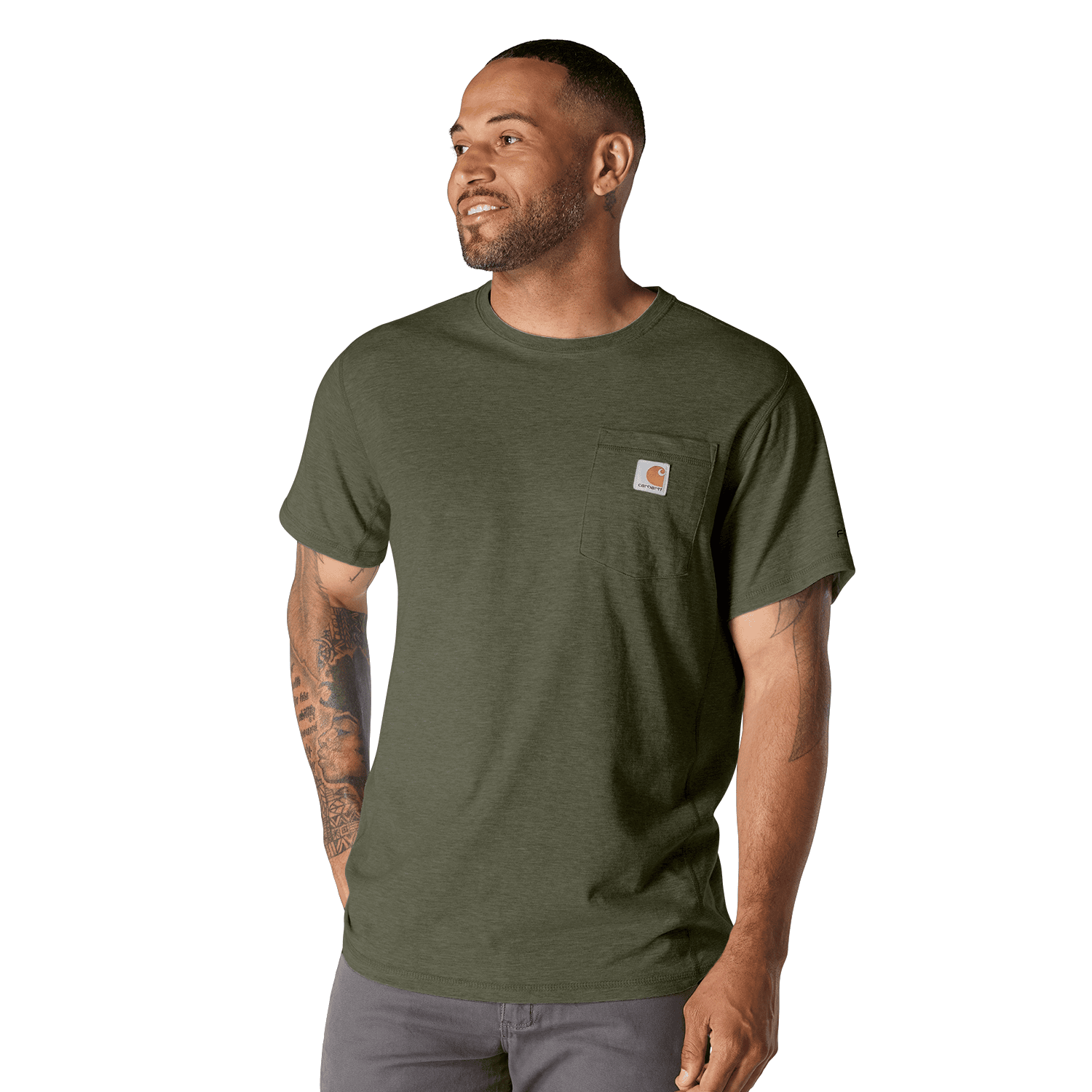 Carhartt Carhartt Force™ Relaxed T-Shirt Men Basil Heather 2XL