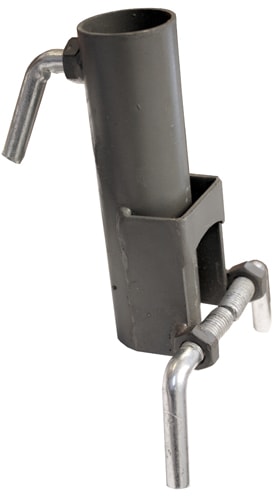 Jumbo gelænderstolpe holder til inderside.Varmgalvaniseret 2200115