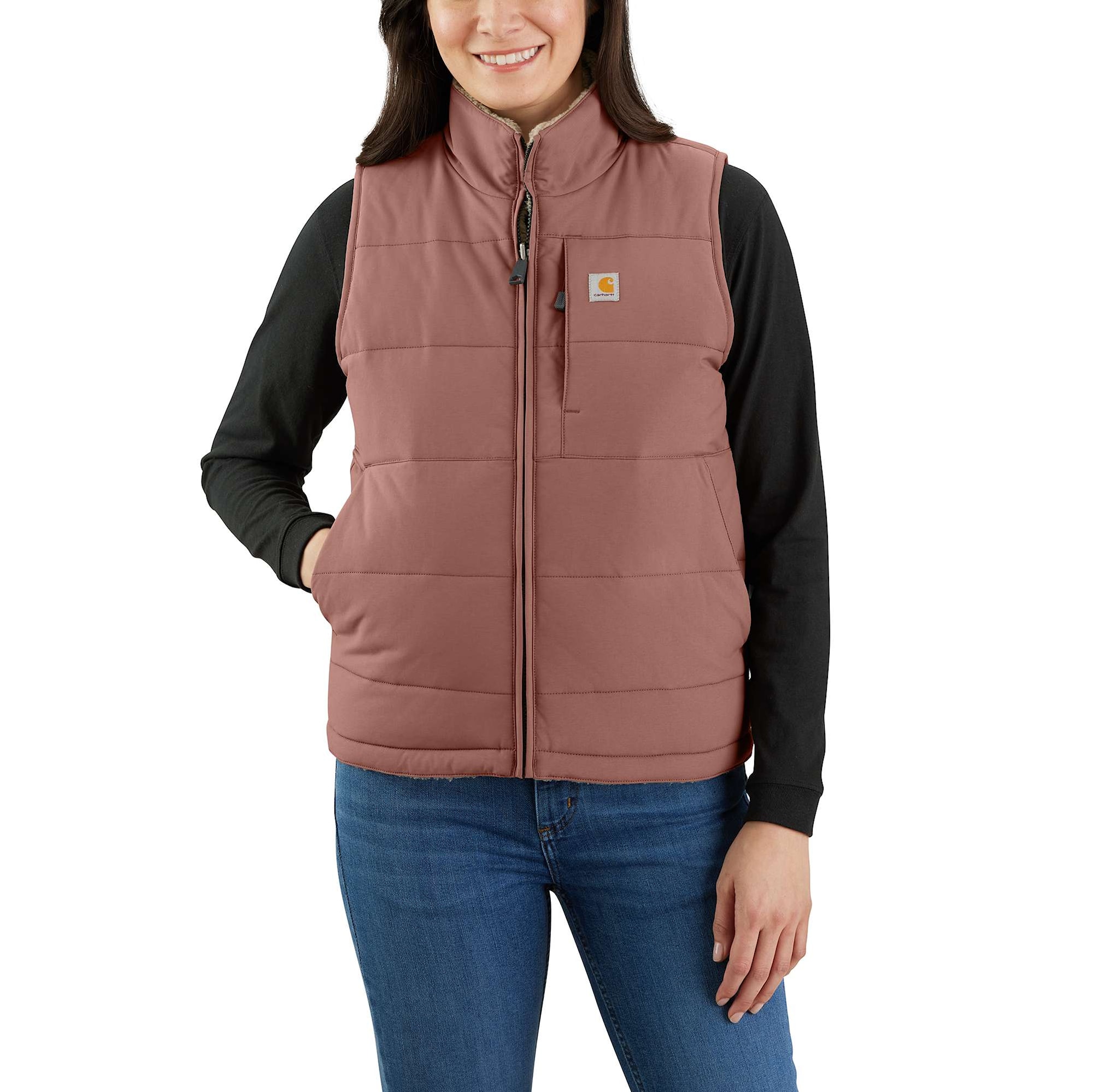 Carhartt Midweight Utility Reversible Vest Women's Nutmeg XL