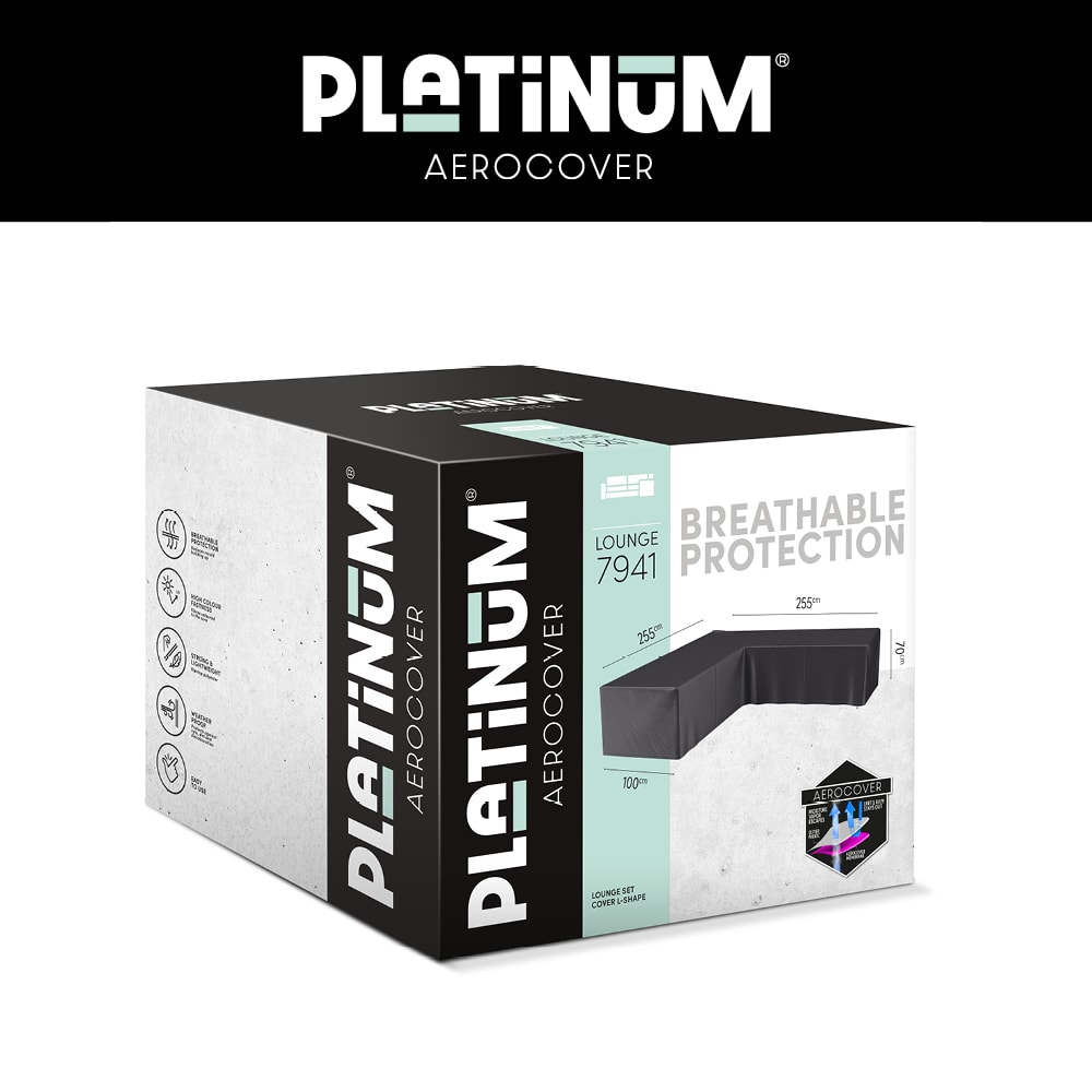 Platinum Lounge cover L 255x255x100xH70