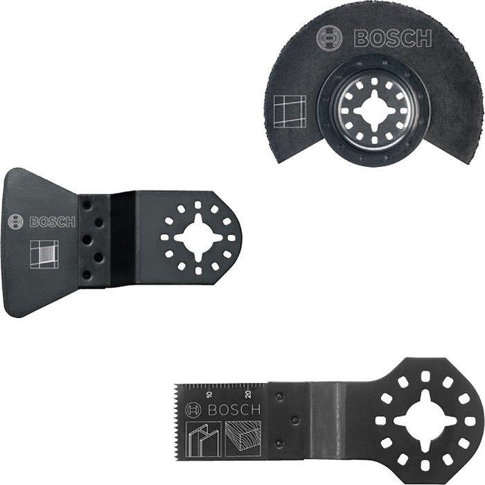 Bosch Basisflisesæt, 3 dele AIZ 20 AB (1x); ATZ 52 SC (1x); ACZ 85 MT4 (1x)