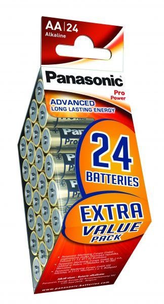 Panasonic Batteri Aa 24-pak Pro Power | Batterier | Batterier & Batterioplader