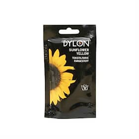 Dylon håndfarve 05 Sunflower Yellow.Brev med 50 gram.
