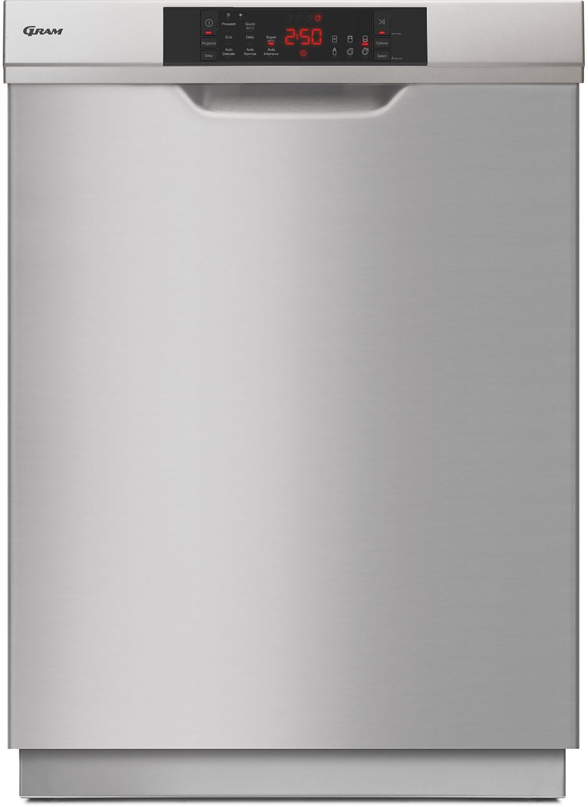 Gram OM 6330-90 RT X/1 opvaskemaskine til underbygning rustfri 15 kuverter