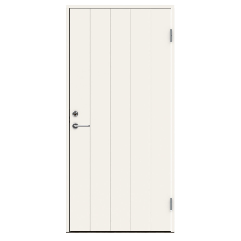 Swedoor yderdør P-100 3-punktslås 2025 115 mm inkl. karm 94,8x211,5 cm HØJRE