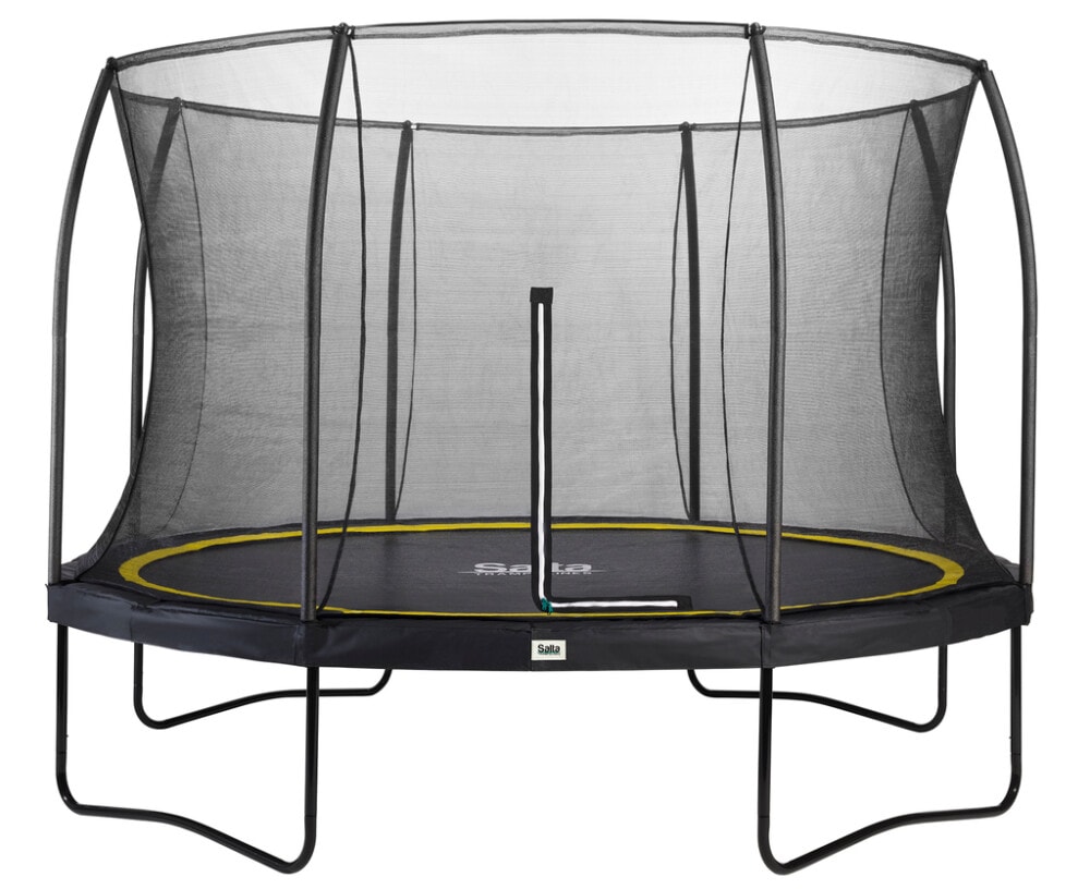 Salta Comfort Edition trampolin sort inkl. sikkerhedsnet Ø427 cm