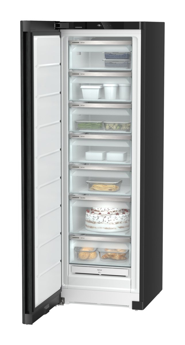 Liebherr Plus fryseskab NoFrost sort 277L SFNbde 5227-20 001