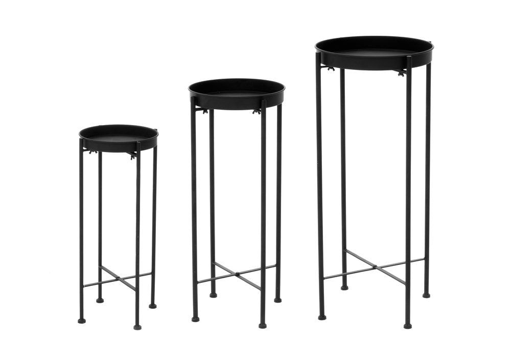 4Living blomsterstand sort 3 stk.