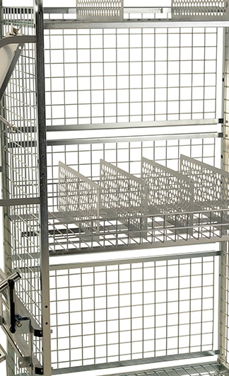 Kongamek elektrogalvaniseret Modul 300 Net til bagside KM300-RS17