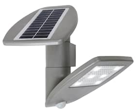 Lutec Zeta LED udendørs væglampe solcelle med sensor 2,4W