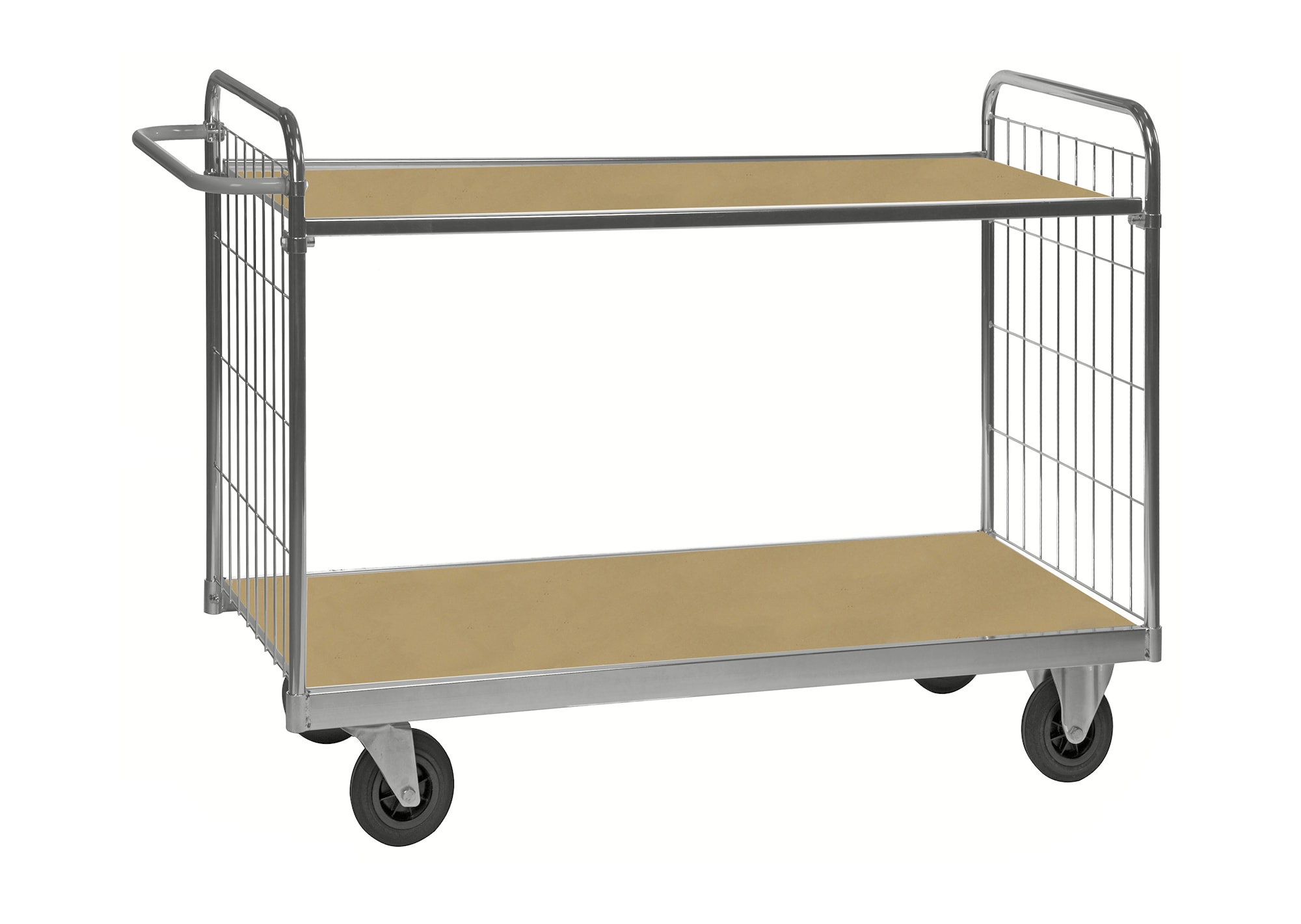 Kongamek elektrogalvaniseret ESD hyldevogn 9000-serien KM9000-2M-ESD