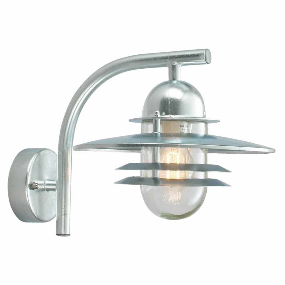 Norlys Oslo væglampe sort E27 IP55